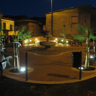 La Piazza principale di Triparni (VV)